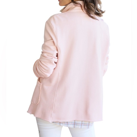 Frank & Eileen NWD Belfast Triple Fleece Light Pink Size XS - Picture 4 of 9